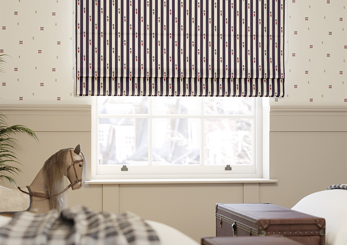 Kings Breakfast, Stripe Prince - Twist&Fit Roman Blind - Image 5